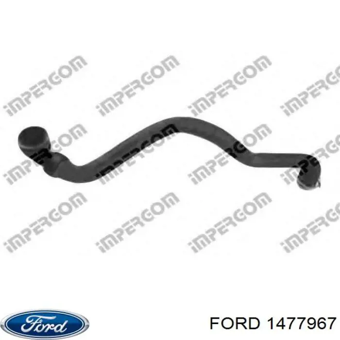 1477967 Ford Mangueira (cano derivado) do radiador de esfriamento superior
