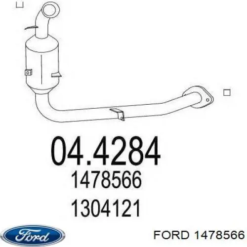 Compre 1478566 Ford Turbina