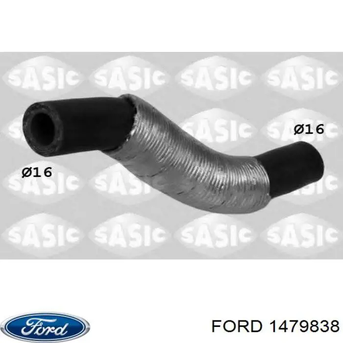 1479838 Ford Tubo (mangueira) de derivação de óleo de turbina