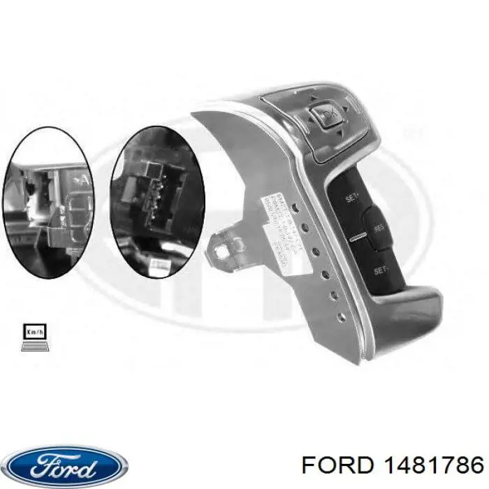 Unidade de interruptores de botão do volante de direção Ford 1481786 preço, a partir de 110,67 USD