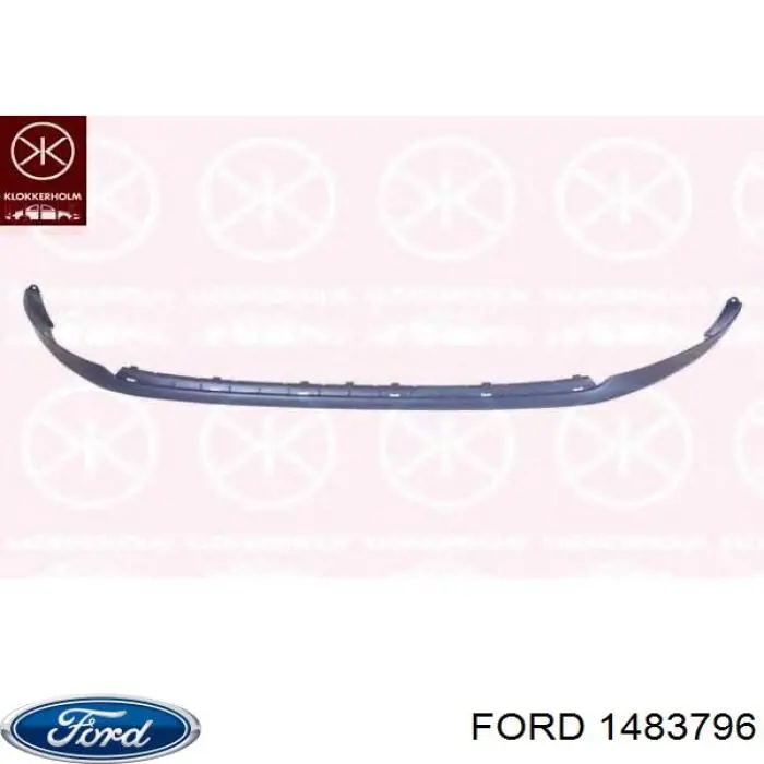 Spoiler do pára-choque dianteiro Prasco FD1101801 preço, a partir de 20,23 USD