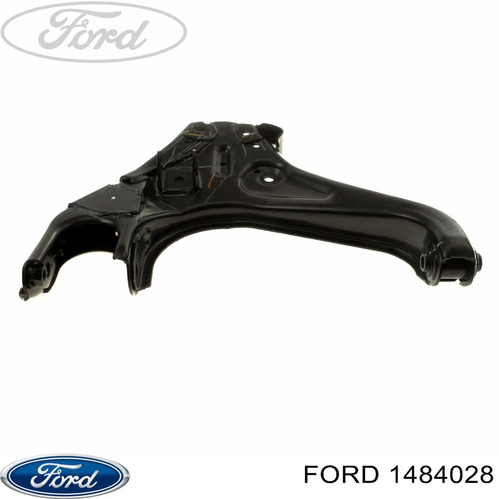 1484028 Ford Braço oscilante inferior esquerdo de suspensão dianteira