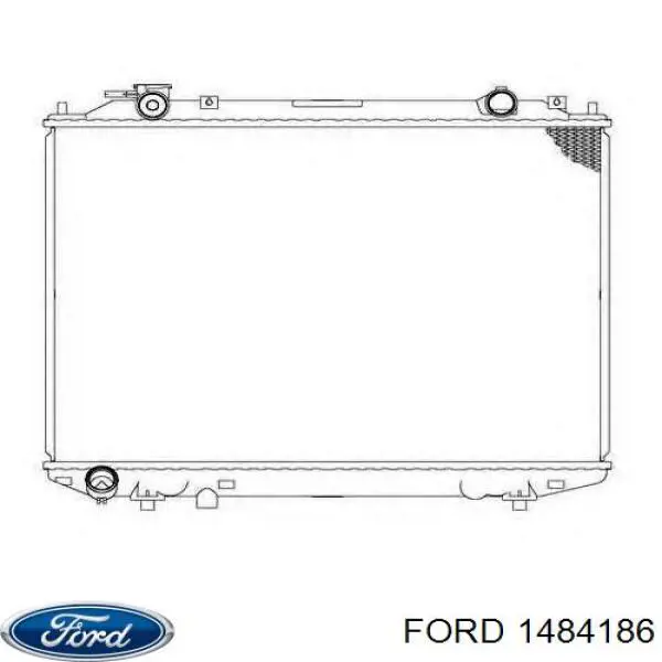 Radiador de esfriamento de motor Ford 1484186 preço, a partir de 216,46 USD