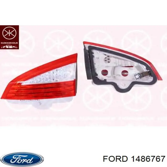 Compre 1486767 Ford Lanterna traseira direita interna