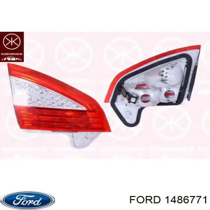 Lanterna traseira esquerda interna Ford 1486771 preço, a partir de 54,48 USD