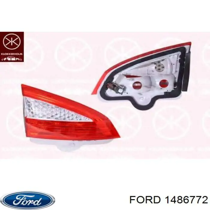 Lanterna traseira esquerda interna Ford 1486772 preço, a partir de 148,41 USD