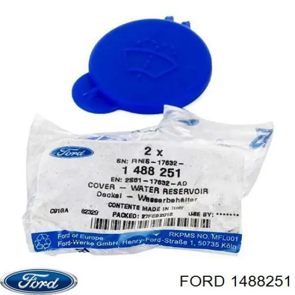 Tampa (tampão) do tanque de expansão Ford 1142518 preço, a partir de 12,10 USD
