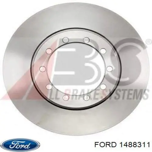 1488311 Ford Disco do freio traseiro