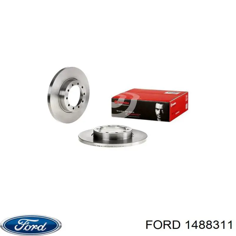 Compre 1488311 Ford Disco do freio traseiro