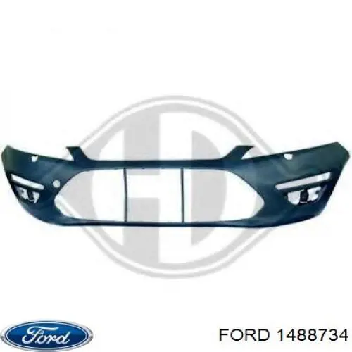 1488734 Ford Pára-choque dianteiro