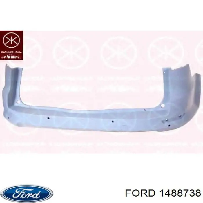 1488738 Ford Pára-choque traseiro