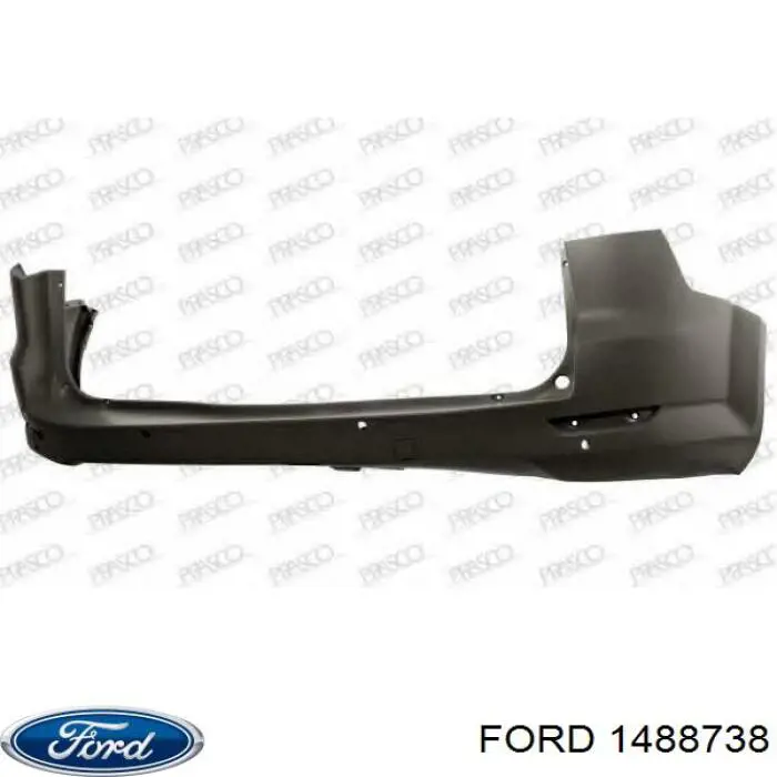 Pára-choque traseiro Ford 1488738 preço, a partir de 246,72 USD