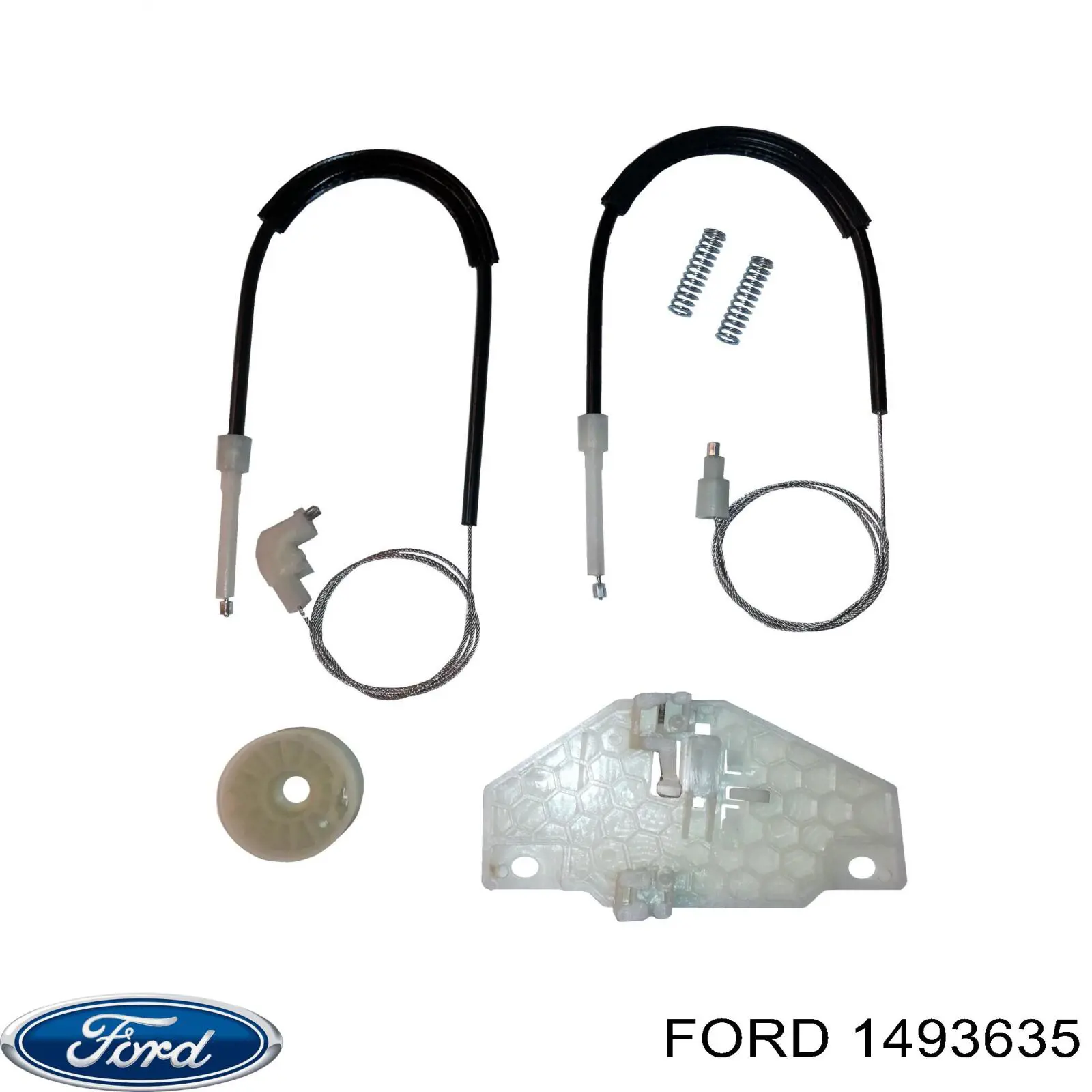 Mecanismo de acionamento de vidro da porta dianteira direita Ford 1493635 preço, a partir de 73,70 USD