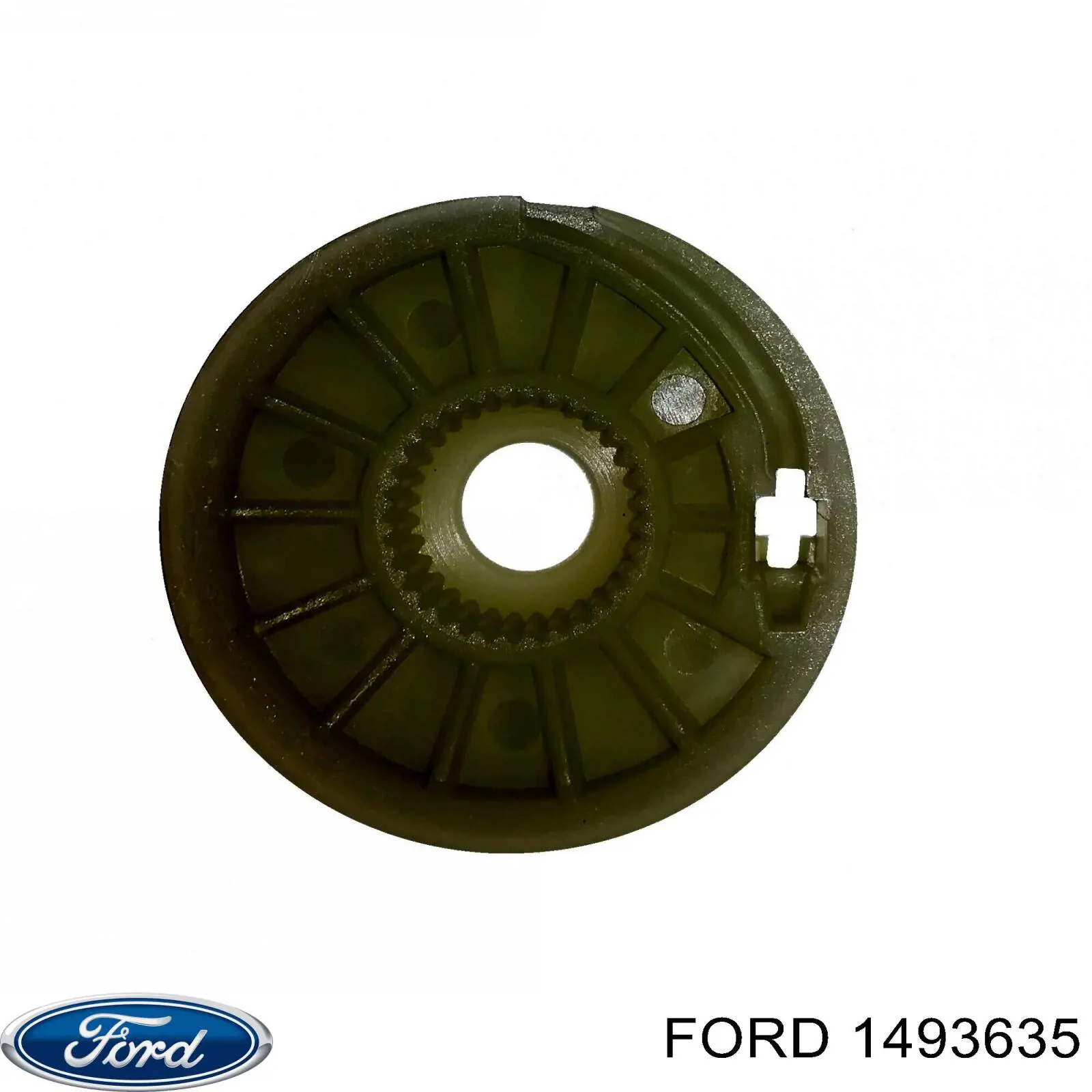 Mecanismo de acionamento de vidro da porta dianteira direita 1493635 Ford