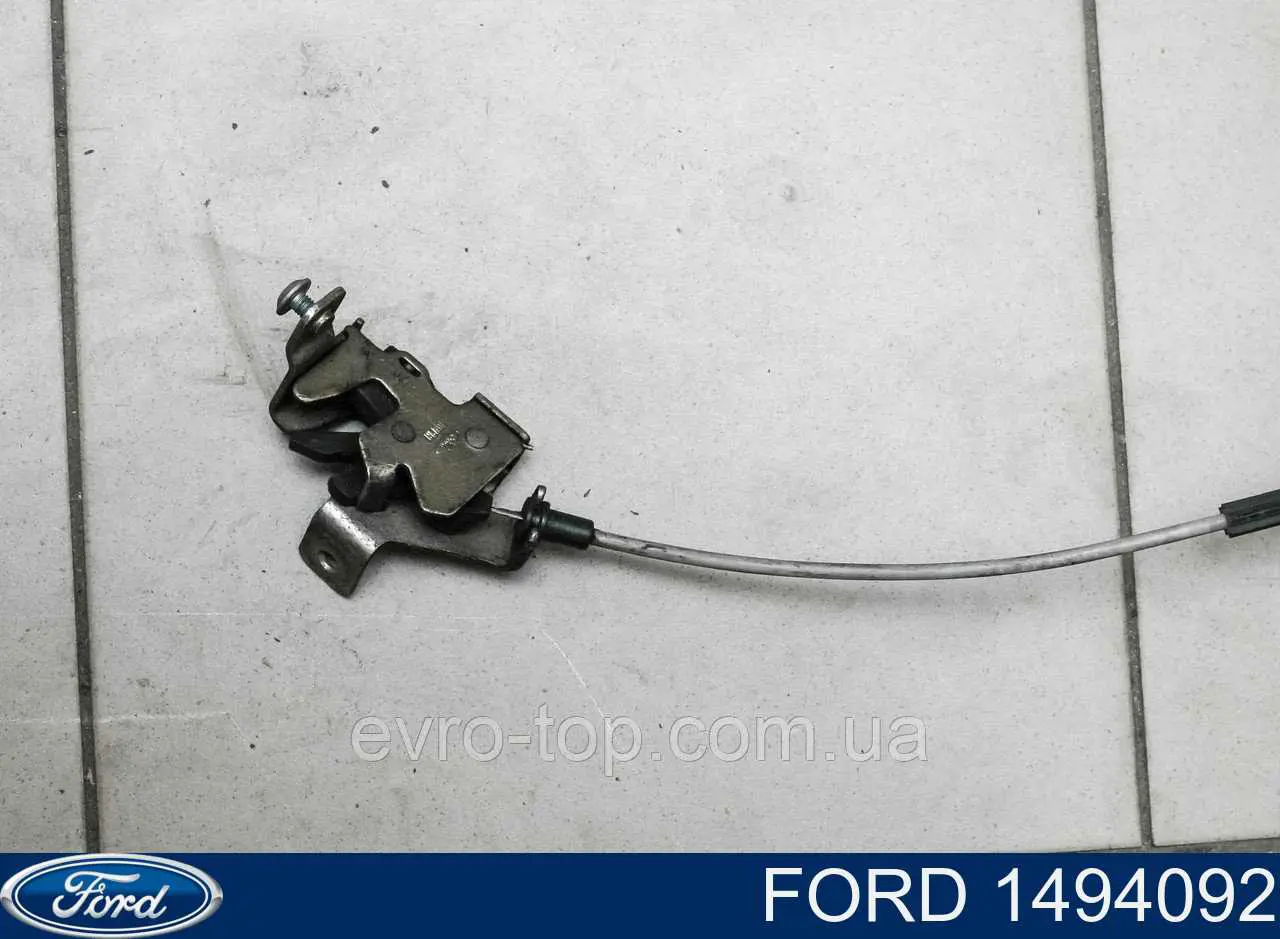 1494092 Ford Fecho superior da porta traseira esquerda batente