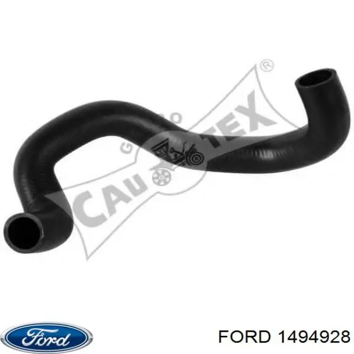 1494928 Ford Mangueira (cano derivado) do radiador de esfriamento superior