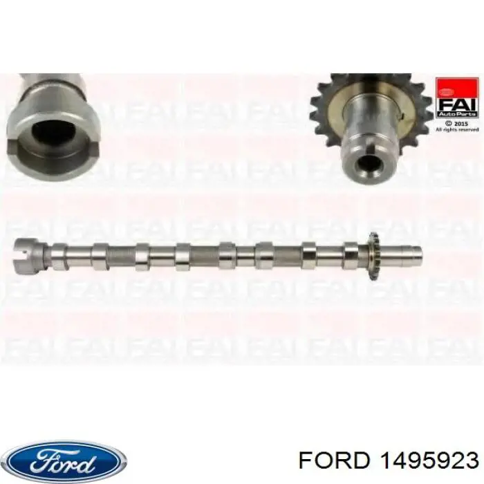 1495923 Ford Árvore distribuidora de motor de escape