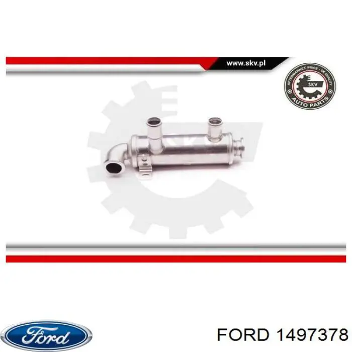 Compre 1497378 Ford Radiador do sistema EGR de recirculação dos gases de escape