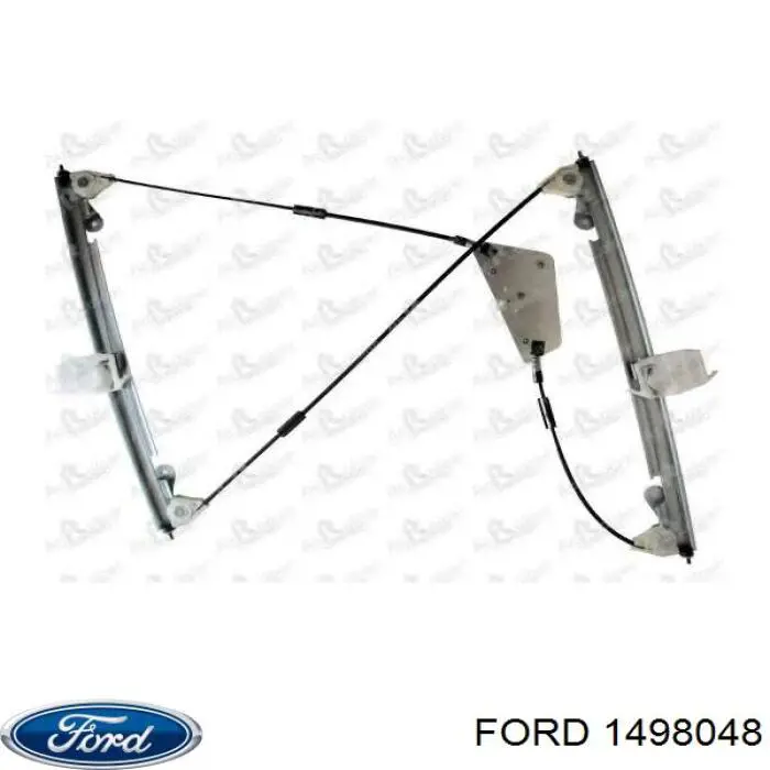 Compre 1498048 Ford Mecanismo de acionamento de vidro da porta traseira esquerda