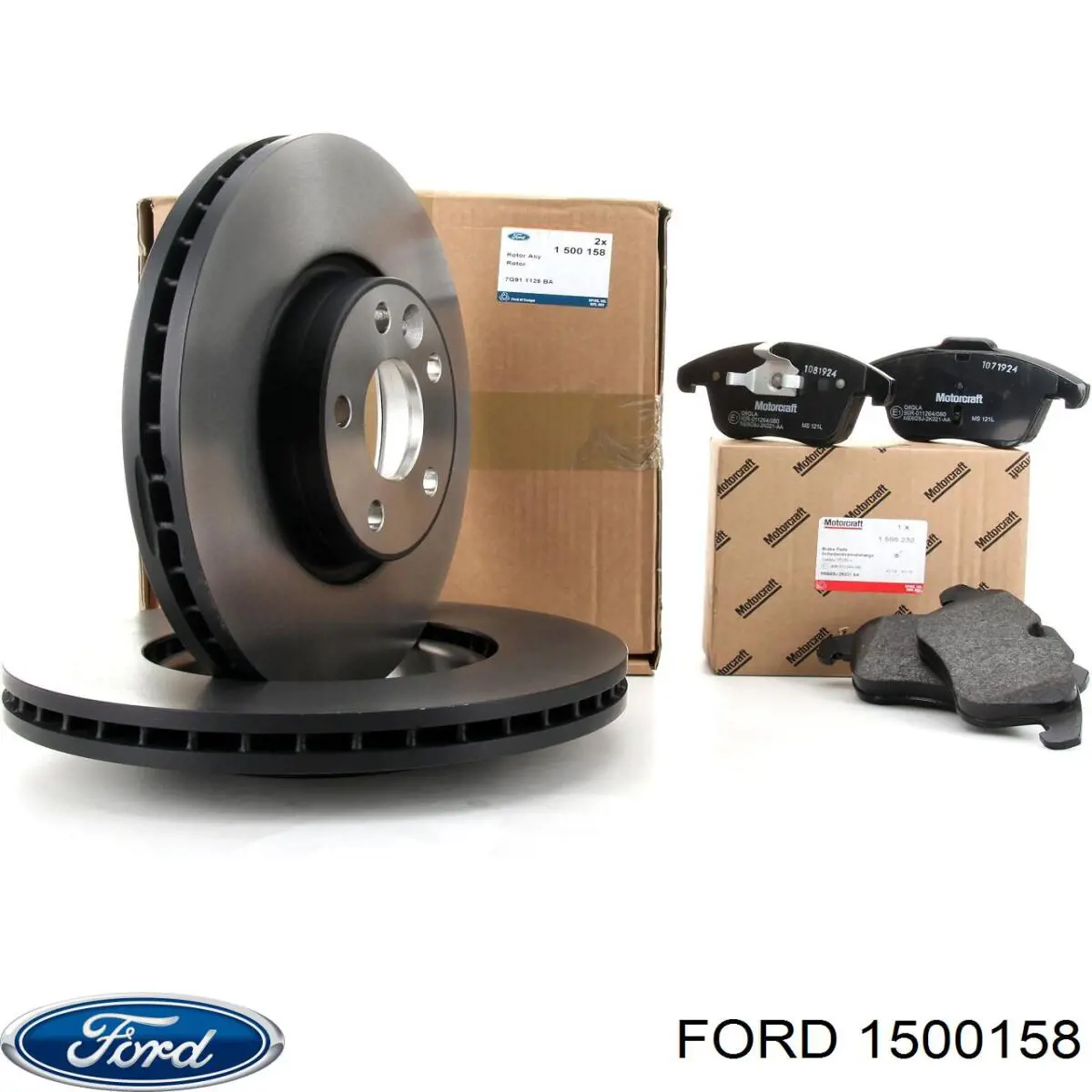 Compre 1500158 Ford Disco do freio dianteiro