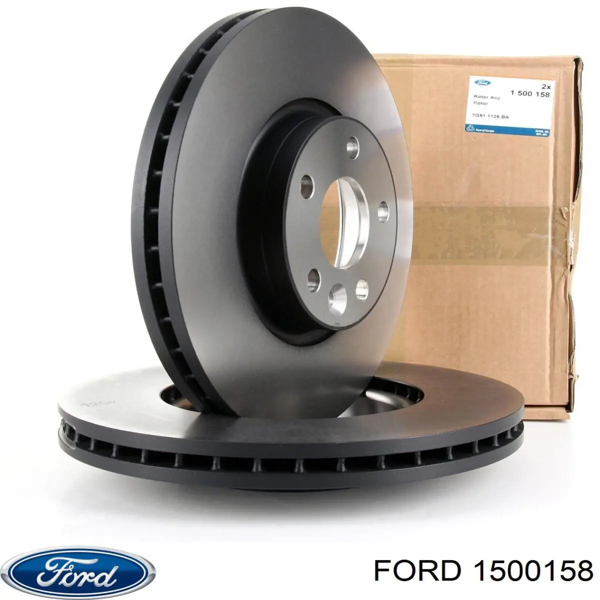 1500158 Ford Disco do freio dianteiro