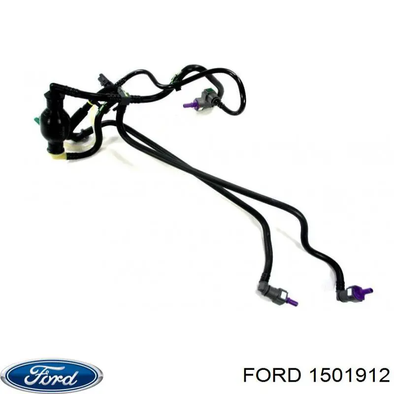1501912 Ford Tubo de combustível desde a bomba de bombeio de combustível até a Bomba de Combustível de Pressão Alta