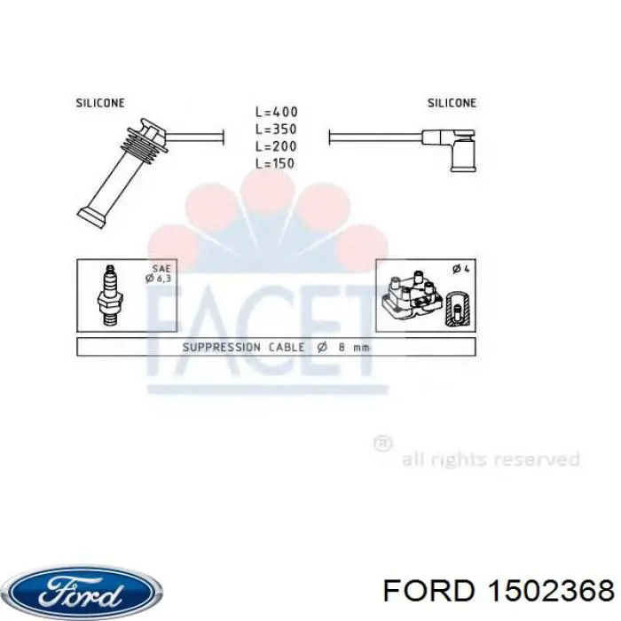 Fios de alta voltagem, kit Ford BE8Z12286A preço, a partir de 32,58 USD