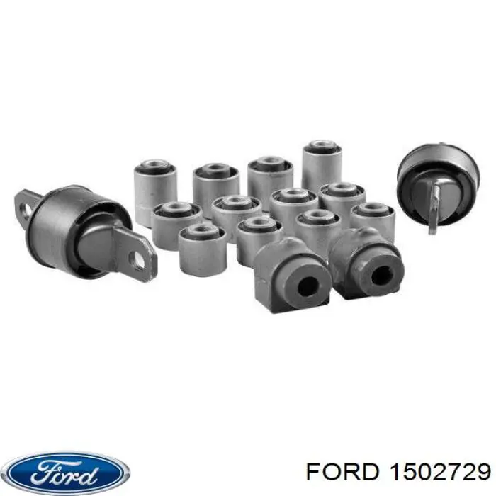 Compre 1502729 Ford Braço oscilante inferior esquerdo de suspensão traseira/direita