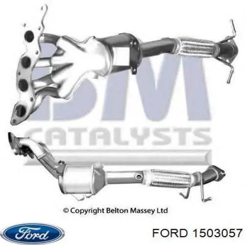 Compre 1503057 Ford Convertidor - catalisador