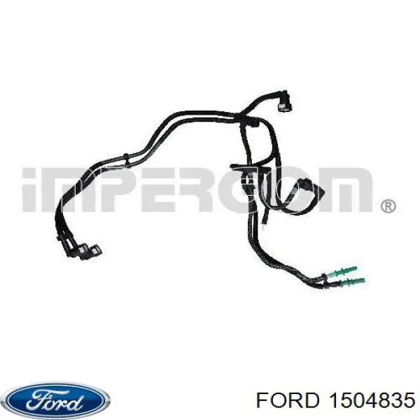 Tubo de combustível, inverso desde os injetores Ford 1504835 preço, a partir de 74,75 USD