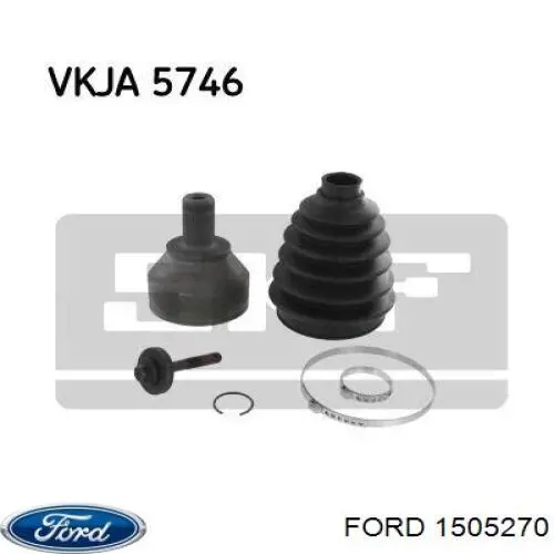 1505270 Ford Semieixo (acionador) dianteiro esquerdo