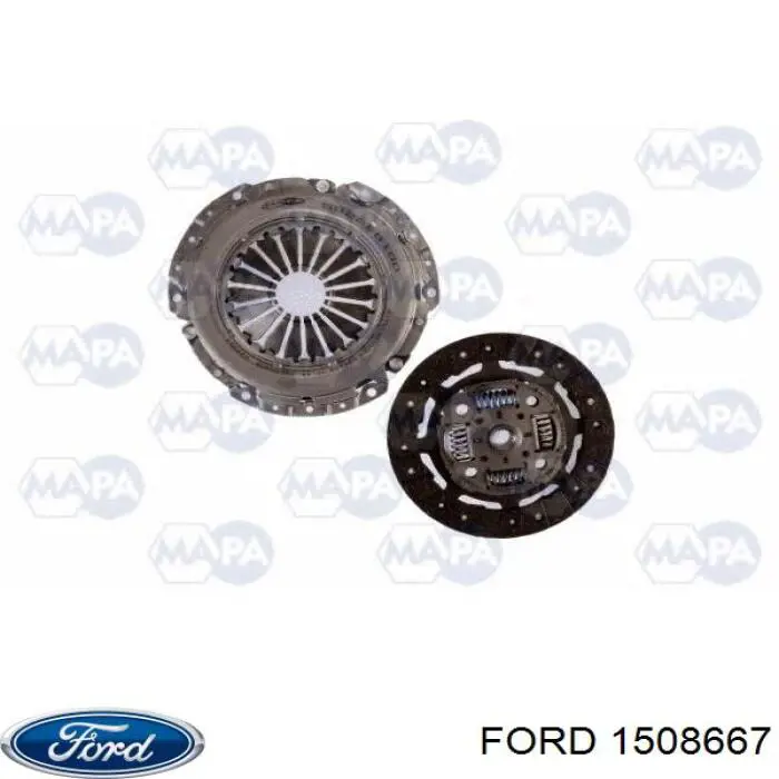Compre 1508667 Ford Kit de embraiagem (3 peças)