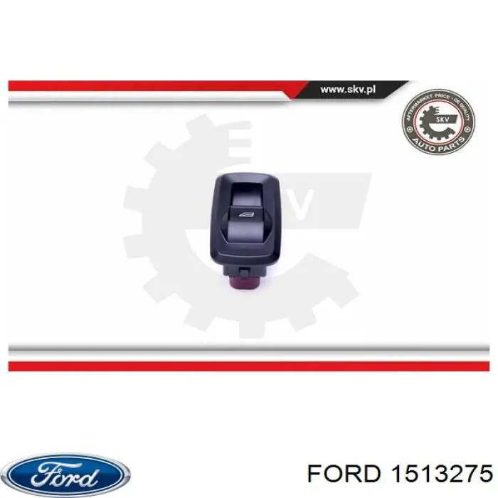 Botão dianteiro direito de ativação de motor de acionamento de vidro Ford 1513275 preço, a partir de 8,74 USD