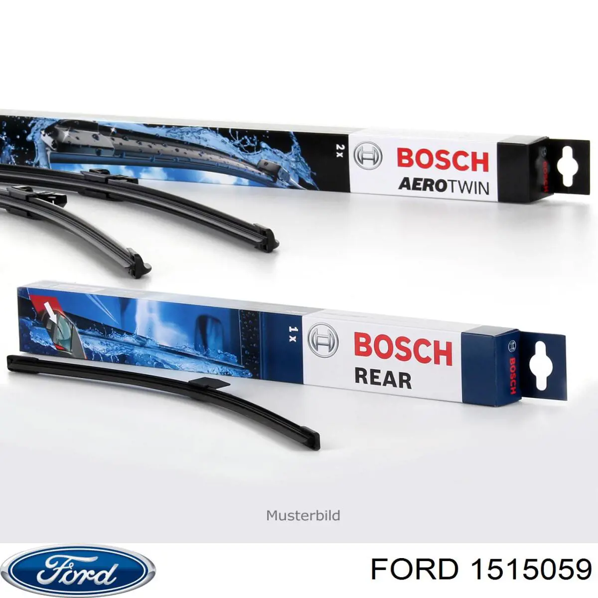 Limpa-pára-brisas do pára-brisas, kit de 2 un. FPS BO3397007295 preço, a partir de 24,64 USD