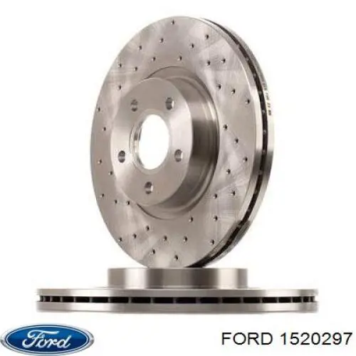 Compre 1520297 Ford Disco do freio dianteiro