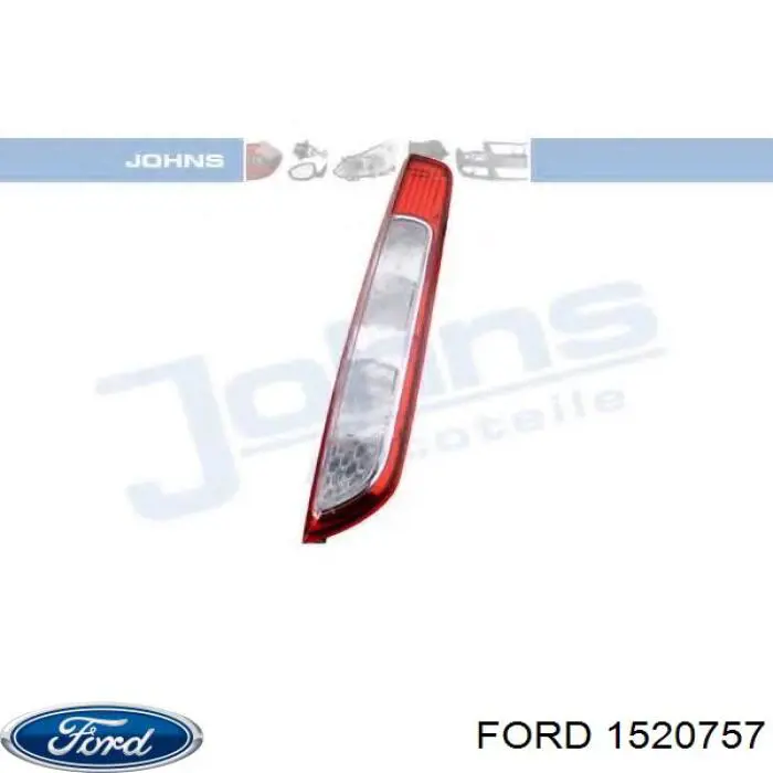 1520757 Ford Lanterna traseira direita