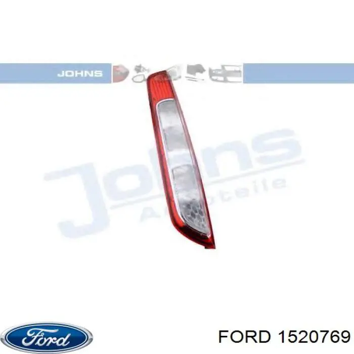 1520769 Ford Lanterna traseira esquerda
