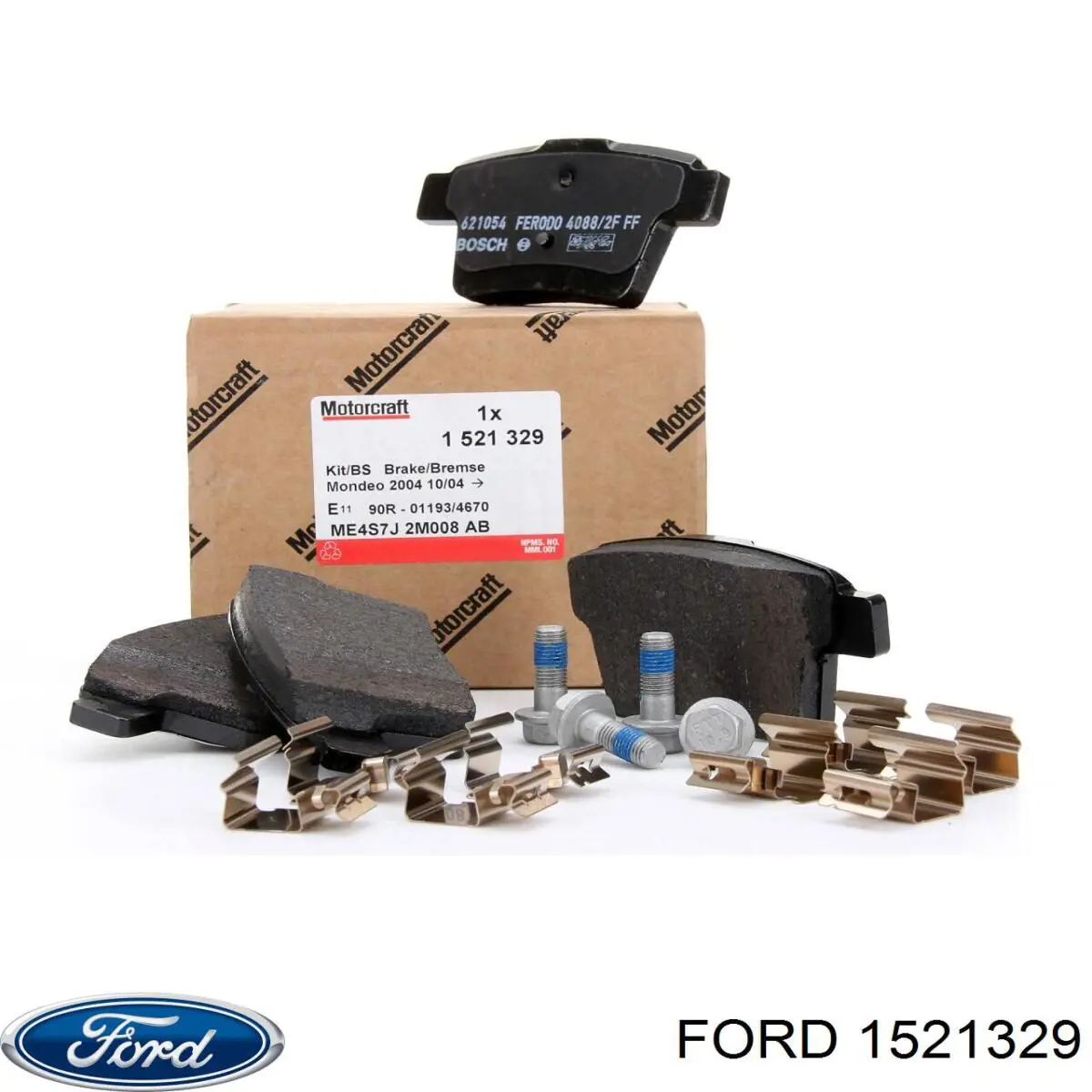 Sapatas do freio traseiras de disco Ford 1521329 preço, a partir de 20,32 USD