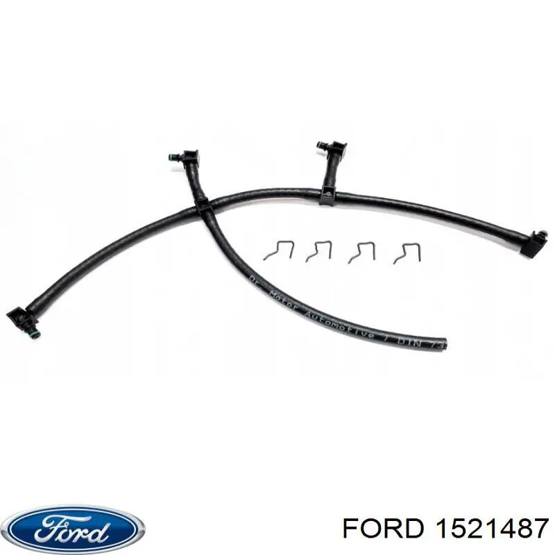 Tubo de combustível, inverso desde os injetores Ford 1521487 preço, a partir de 54,28 USD