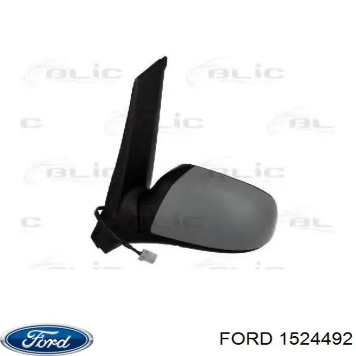 Espelho de retrovisão esquerdo Ford 1524492 preço, a partir de 75,76 USD