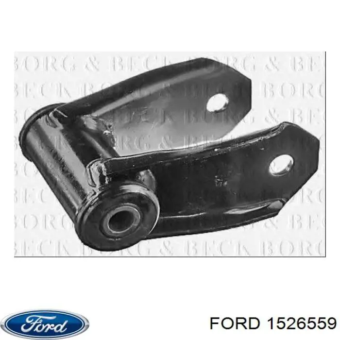 Compre 8C115776AA Ford Argola da suspensão de lâminas traseira