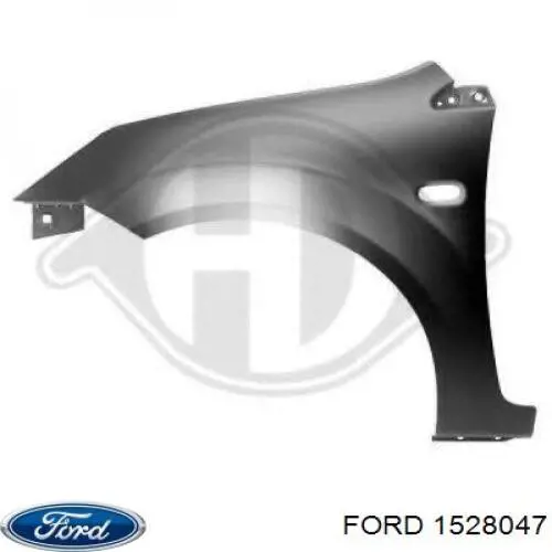 1528047 Ford Pára-lama dianteiro direito