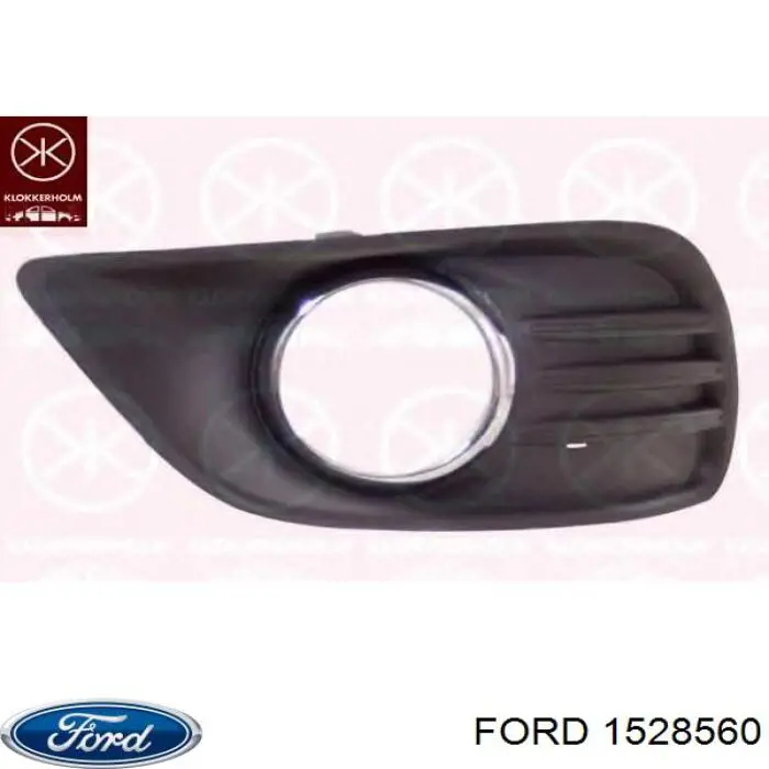 Tampão (grelha) das luzes de nevoeiro do pára-choque dianteiro direito Ford 1528560 preço, a partir de 8,82 USD