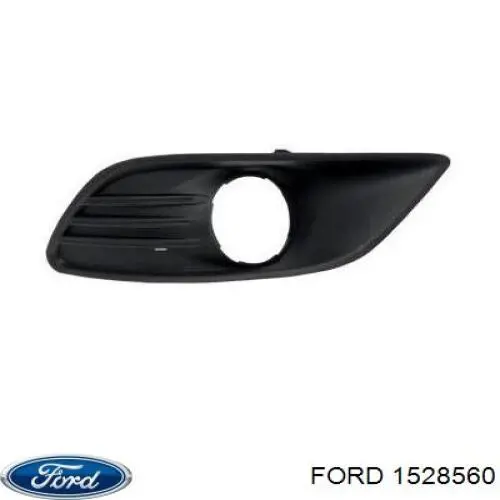 Compre 1528560 Ford Tampão (grelha) das luzes de nevoeiro do pára-choque dianteiro direito