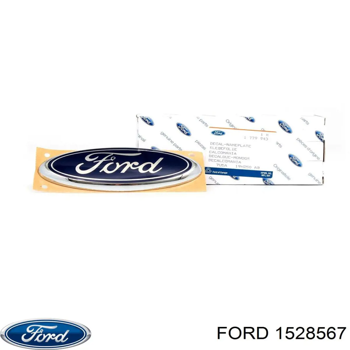 Compre 2494973 Ford Emblema de tampa de porta-malas (emblema de firma)