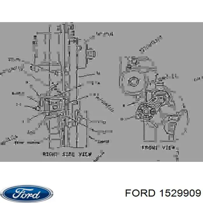 1493793 Ford Painel de salão dianteira do "painel de instrumentos"