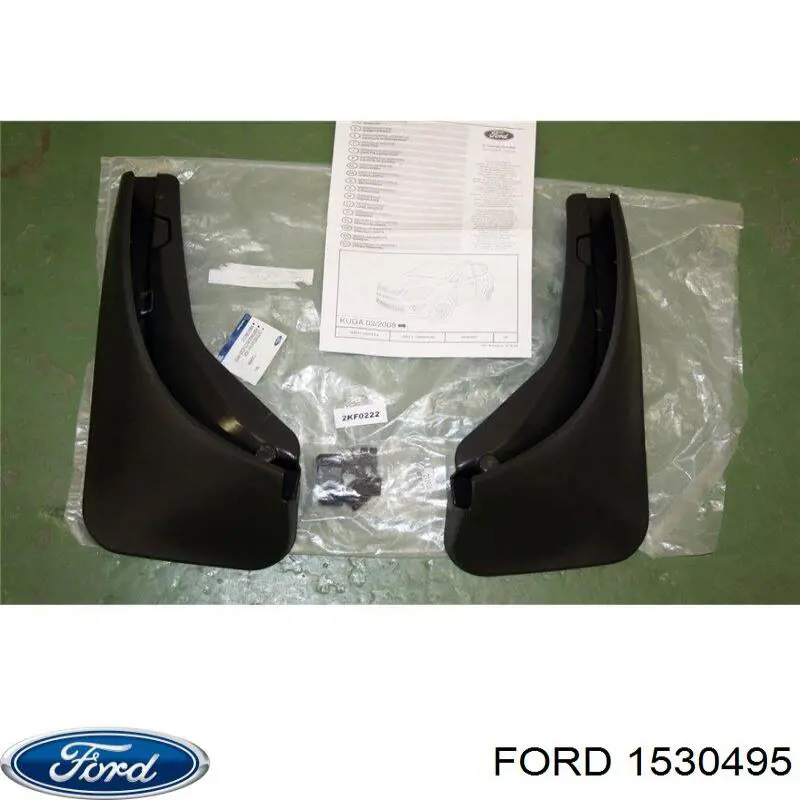 Protetores de lama traseiros, kit Ford Kuga I CBV