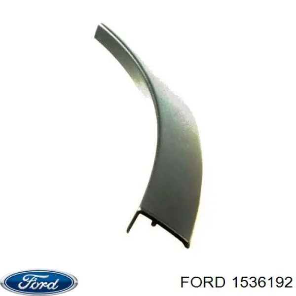 1536192 Ford Moldura direita do pára-choque dianteiro