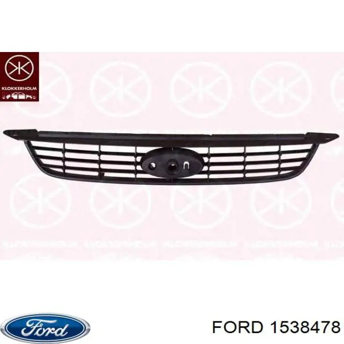 1538478 Ford Grelha do radiador