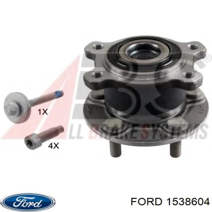 Compre 1538604 Ford Rolamento de cubo traseiro